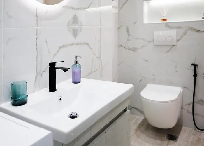 Daire Elegant Urban In Center Selanik